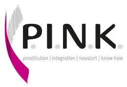 Logo Pink: Prostitution, Integration, Neustart, know-how